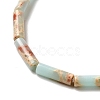Synthetic Imperial Jasper Dyed Beads Strands G-D077-B01-14-3