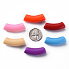 Opaque Acrylic Beads MACR-S372-001B-S-4