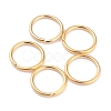 Rack Plating Brass Open Jump Rings KK-O139-18R-G-1