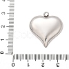 304 Stainless Steel Pendants STAS-Q349-02E-P-3