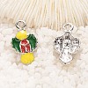 Christmas Decoration Alloy Enamel Pendants ENAM-K037-PJ019-07P-1
