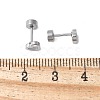 304 Stainless Steel Stud Earrings for Women EJEW-E603-05E-P-2