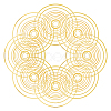 140Pcs 10 Style Brass Linking Rings KK-HY0001-03G-1