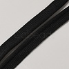Flat Polyester Elastic Lip Trim Cord EW-WH0014-06A-1