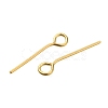 Brass Eye Pins KK-H502-02B-G-2