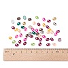 ABS Plastic Imitation Pearl Cabochons SACR-R755-8x6mm-ZM-2