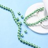 Eco-Friendly Dyed Glass Pearl Round Beads Strands HY-A002-12mm-RB008N-6