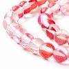 Synthetic Moonstone Beads Strands G-E573-02A-13-4