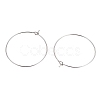 316L Surgical Stainless Steel Hoop Earring Findings STAS-G130-03P-30MM-2