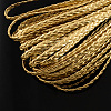 Braided Imitation Leather Metallic Cords LC-S002-5mm-27-1