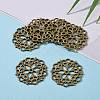 Tibetan Style Filigree Joiners Links X-TIBE-A11623-AB-FF-6