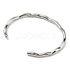 Non-Tarnish 304 Stainless Steel Cuff Bangles BJEW-H323-01P-2
