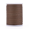 Round Waxed Polyester Cord YC-G006-01-1.0mm-03-1
