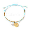 Bohemian 304 Stainless Steel Charm Bracelets WO6368-19-1