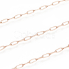 Ion Plating(IP) 304 Stainless Steel Paperclip Chains CHS-F010-01B-RG-2