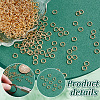 Brass Open Jump Rings KK-WH0001-38G-03-3