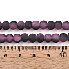 Crackle Glass Beads X1-GLAA-N009-6mm-09-4