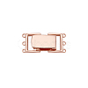 1Pc 925 Sterling Silver Fold Over Clasps STER-PH0004-13-6