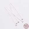 925 Sterling Silver Flat Head Pins STER-K017-20mm-S-02-1