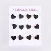 304 Stainless Steel Stud Earrings EJEW-I235-04-A-4