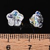 Electroplate Glass Beads Strands EGLA-T021-22A-4