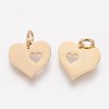 304 Stainless Steel Pendants STAS-Q201-T457G-2