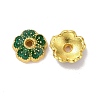 Alloy Enamel Bead Caps LS-ENAM-D027-01A-04G-2