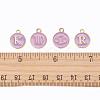 2 Sets 2 Styles Golden Plated Alloy Enamel Charms ENAM-YW0001-28B-3