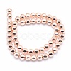 Electroplate Non-magnetic Synthetic Hematite Beads Strands G-L485-01C-LRG-3