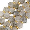 Natural White Labradorite Beads Strands G-F833-B10-01-2