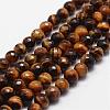 Natural Tiger Eye Beads Strands G-D840-39-4mm-1