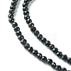 Natural Black Tourmaline Beads Strands G-F748-Y01-02-4