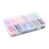 708Pcs 12 Styles Glass Round Beads DGLA-YW0001-15-5