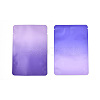 Two Tone Rectangle Plastic Zip Top Gift Bags OPP-C003-01D-04-1