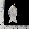 Natural Quartz Crystal Pendants X-G-Z102-02G-06-3