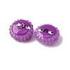 Fuuny Baking Paint Glass Enamel Beads LAMP-Q045-01F-4