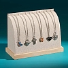 Velvet Necklace Organizer Display Stands PW-WG42274-04-1