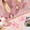 4Pcs 2 Styles Polyester Shoe Charms AJEW-PH0012-17-4