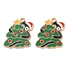 Christmas Theme Alloy Enamel Pendants ENAM-Z022-03D-1