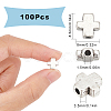 100Pcs Tibetan Style Alloy Beads FIND-SC0004-85-2