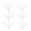 30Pcs 3 Styles 925 Sterling Silver Pins STER-PH0001-86-7