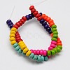 Synthetic Turquoise Beads Strands TURQ-G109-6x4mm-08-2