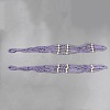 Cotton Crochet Macrame Hanging Planters AJEW-WH20042-17C-1