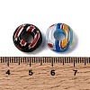 Handmade Millefiori Lampwork European beads X-LK-R010-M-3