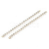 Brass Micro Cubic Zirconia Chain Links Connectors X-KK-N231-134-NF-1