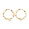201 Stainless Steel Huggie Hoop Earring Findings STAS-P283-01K-G-1