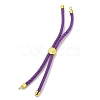 Nylon Cords Bracelet Makings Fit for Connector Charms AJEW-P116-01G-10-2
