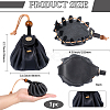 Cowhide Drawstring Coin Purses AJEW-WH20049-45C-2