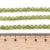 Natural Peridot Beads Strands G-P603-C-4mm-01-5
