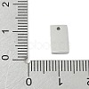 304 Stainless Steel Mirror Polished Finish Stamping Blank Tag Charms STAS-D365-07P-3